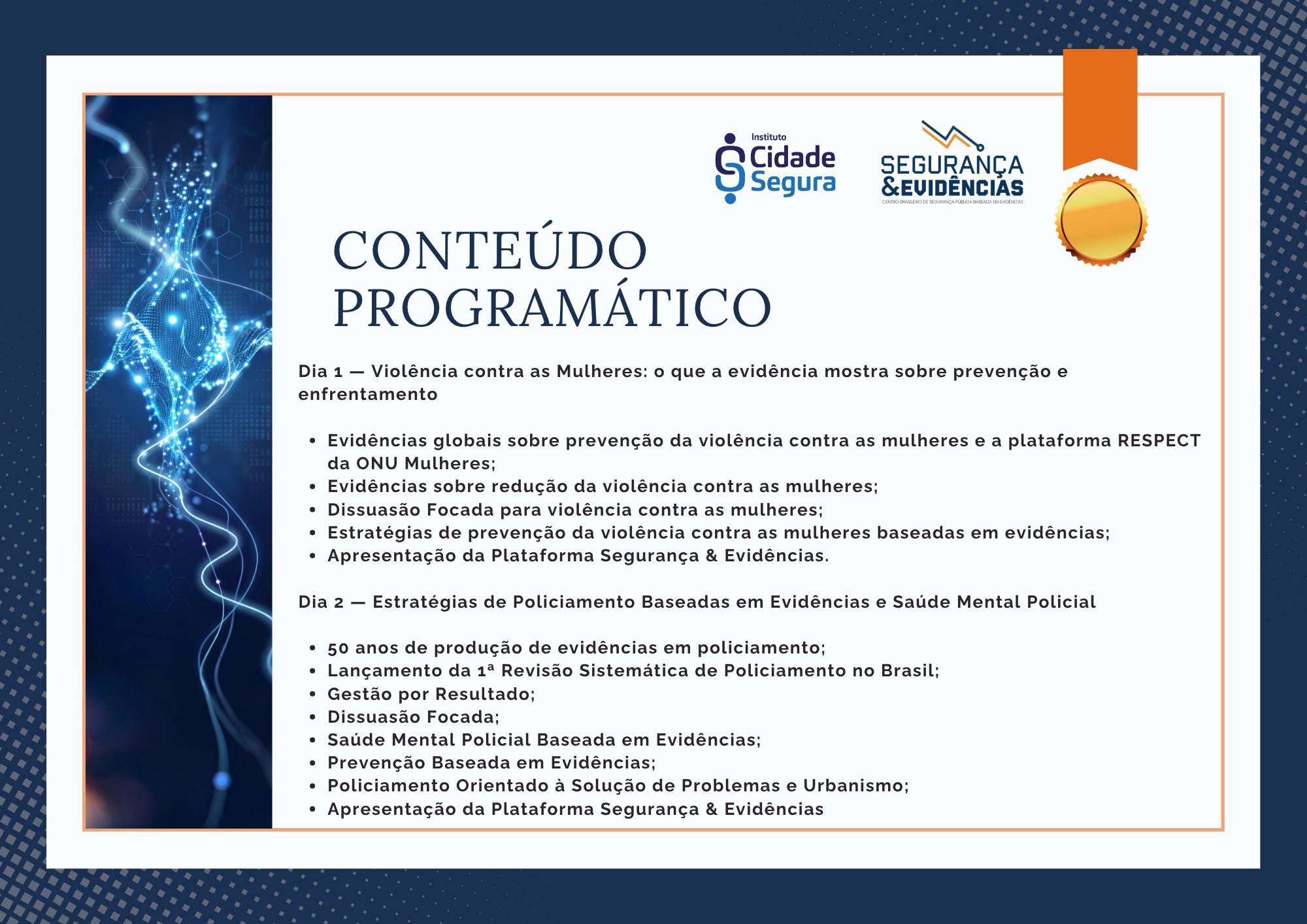 Conteúdo programático do 3º Encontro de SPBE
